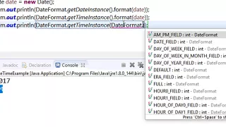 75 Date time and Date formatter in java