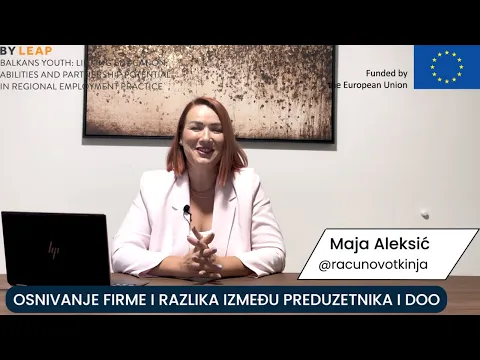 Osnivanje firme i razlika između preduzetnika i DOO - Preduzetništvo je stil života / Ep.07