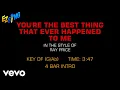 Download Lagu Ray Price - You're The Best Thing That Ever Happened To Me (Karaoke EZ Sing)
