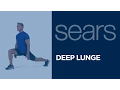 Exercise Tips Deep Lunge