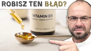 Dlaczego WITAMINA D nie działa? Ten błąd popełnia większość osób.