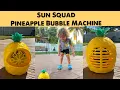 Sun Squad Pineapple Bubble Machine Review 2021 Target Outdoor Toy Toddler Baby Mom s Review