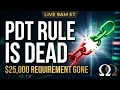 No More 25K Requirement The PDT Rule Ends Today Live