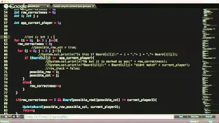 Tic Tac Toe in Java With link to code
