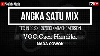 Download KARAOKE. ANGKA SATU MIX - CACA HANDIKA ( NADA COWOK ) MP3
