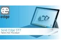 Solid Edge ST7 - Flatten part procedure