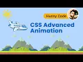 CSS Hills Sun Cloud Airplane Move Advanced Animation CSS Animation Tutorial