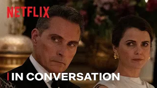 Keri Russell and Rufus Sewell Discuss their Roles in The Diplomat Netflix
