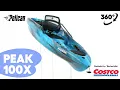 360 Showcase The Pelican PEAK 100X Costco Exclusive Sit-On-Top Kayak