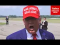 Download Lagu BREAKING NEWS: Trump Takes Multiple Questions From Reporters After Arriving In NJ On Air Force One