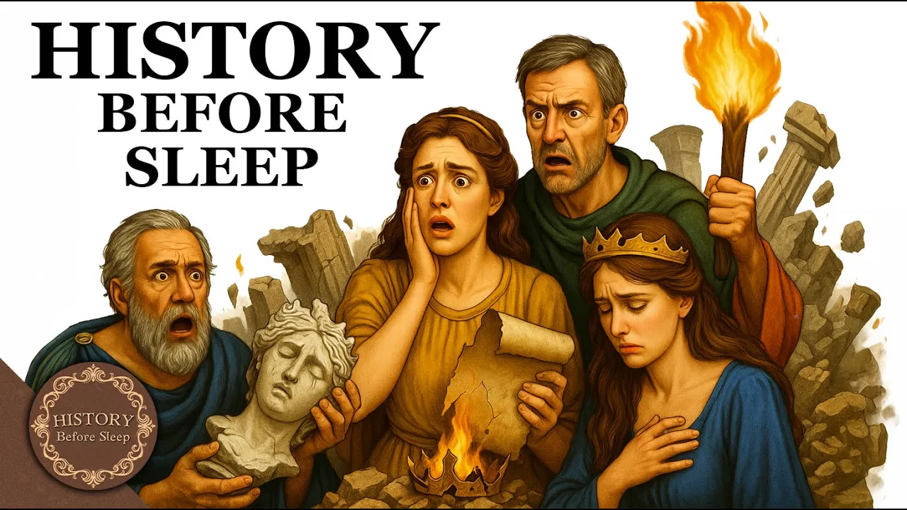 🌄🏯 Why Entire Civilizations Suddenly Collapsed 📜😴 | History for Sleep
