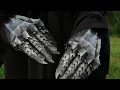 Riveting Nazgul Gauntlets and Sewing to Gloves 3D Model Available