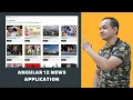 Angular 12 News Application
