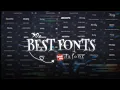 30 popular fonts for editing fonts pack dafont