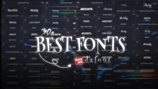 30 popular fonts for editing fonts pack dafont