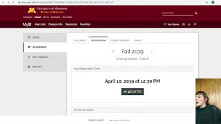 How to register for classes at UMD