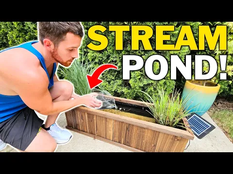 Download MP3 I Made A Mini River / Stream Pond For My Aquarium Fish!