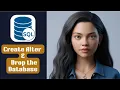 Create Alter and Drop a Database SQL - Part 3