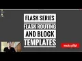 Python Flask Series Tutorial - Jinja Templates Part 3 TAGALOG VERSION