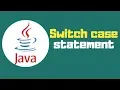Java tutorial Switch case program