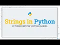 Strings in Python ThinkComputer