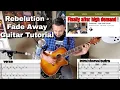 Download Lagu Rebelution - Fade Away (Guitar Tutorial)