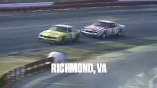 NASCAR Dale Earnhardt and Darrell Waltrip s wreck at The Richmond Fairgrounds Clash of the titans