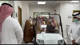 الأمير محمد بن ناصر يدشن مستشفى جازان العام بعد إعادة تأهيله 