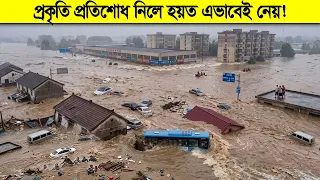 মানুষের কোন পাপের প্রতিশোধ নেয়া হচ্ছে এভাবে ! এমন সব ফুটেজ সামনে আসছে যা দেখে...