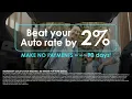 Auto Loan - Beat Your Rate by 2