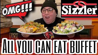 ALL YOU CAN EAT SIZZLER BUFFET PETER PIPER PIZZA UPDATE OMGGG