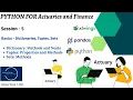 Python for Actuaries - 05