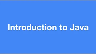 Introduction to Java Mini Lecture CS61B FA23