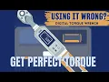 Stop Guessing Master Your Digital Torque Wrench