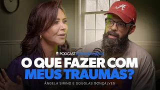 Angela Sirino - cura INTERIOR, saúde mental, psicanalise e o EVANGELHO | Podcast Copiando Jesus