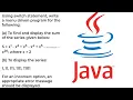 Menu driven series program in Java