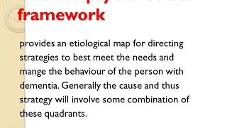 ماجستير جزء ثانى قسم التمريض النفسي مادة الطب النفسي محاضرة بعنوان Dementia اشراف د شويكار يوم 23 4 