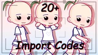 GL2 Animated Poses Pack 20 Gacha Import Codes