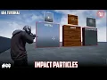 UE4 TUTORIAL Bullet impact particles Third person shooter