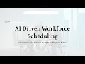 Optimize Your Workforce with NymbleUp AI-Driven Scheduling Planning