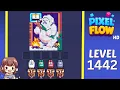 Pixel Flow Level 1442 Solution Walkthrough