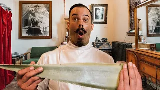Moustache Jim s Straight Razor Shave Scalp Massage Hair Styling Minneapolis