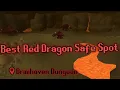 OSRS Best Red Dragon Safe Spot in Brimhaven Dungeon