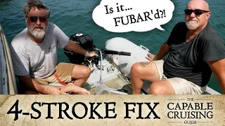 Fixing a 4-STROKE OUTBOARD Motor [Capable Cruising Guides]