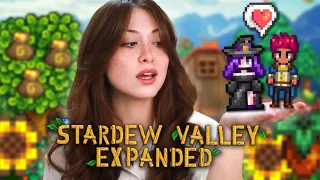 I got 100 PERFECTION in the Stardew Valley Expanded mod