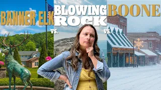 Best North Carolina Mountain Town to Live In Blowing Rock vs Boone vs Banner Elk