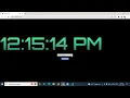 Alarm Clock using Vanilla JavaScript