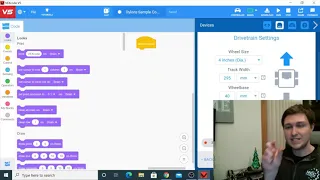 How to Write a Simple VEX V5 Program - JROTC New Teams