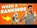 Fantasy Football Rankings Recommendations for Week 6 2023