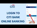 Citi Bank Login - How to Sign in to CitiBank Online Banking Account 2026